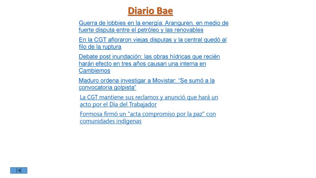 Diario Bae Guerra de lobbies en la energía: Aranguren, en medio de fuerte disputa entre el petróleo y las renovables.