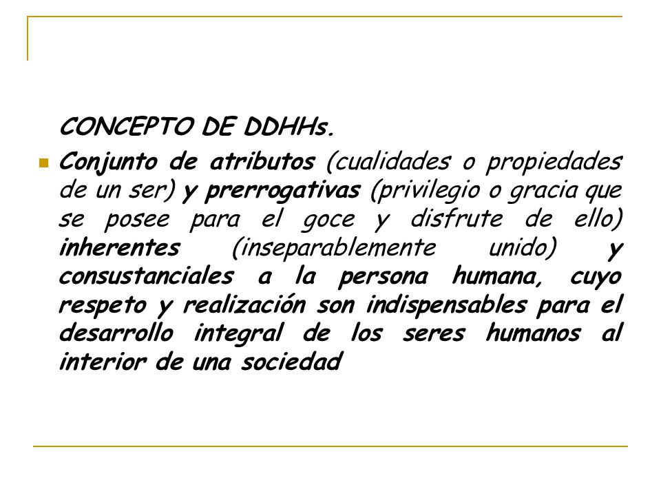 CONCEPTO DE DDHHs.