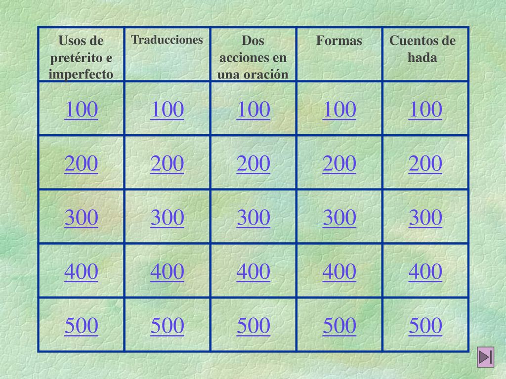 Usos de pretérito e imperfecto Dos acciones en una oración