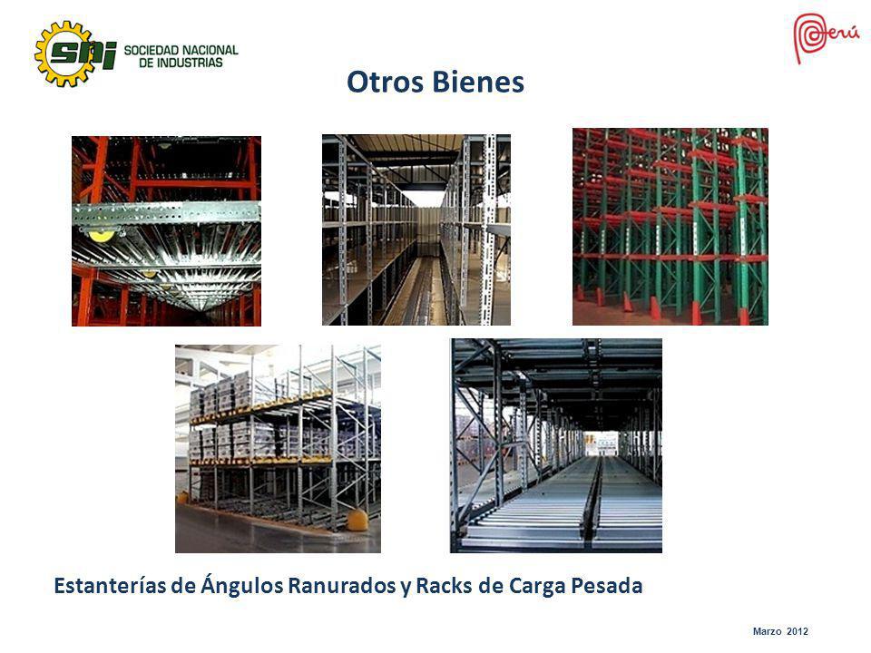 Otros Bienes Estanterías de Ángulos Ranurados y Racks de Carga Pesada