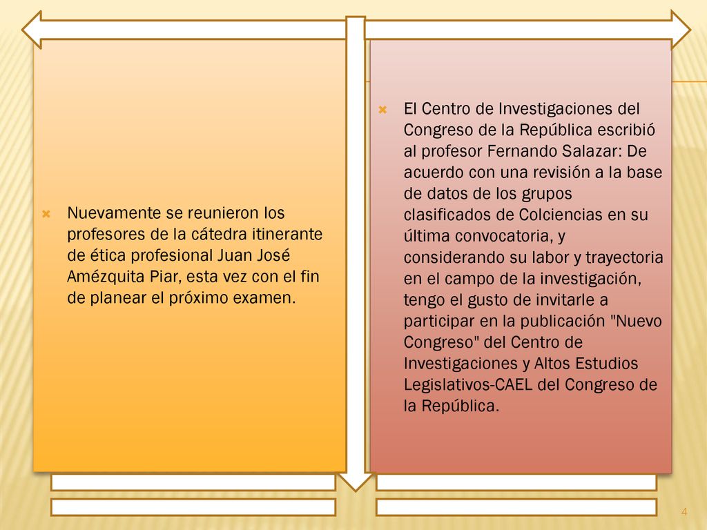 Nuevamente se reunieron los profesores de la cátedra itinerante de ética profesional Juan José Amézquita Piar, esta vez con el fin de planear el próximo examen.