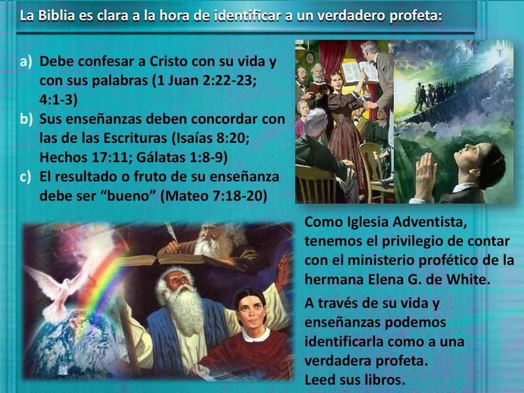 La Biblia es clara a la hora de identificar a un verdadero profeta: