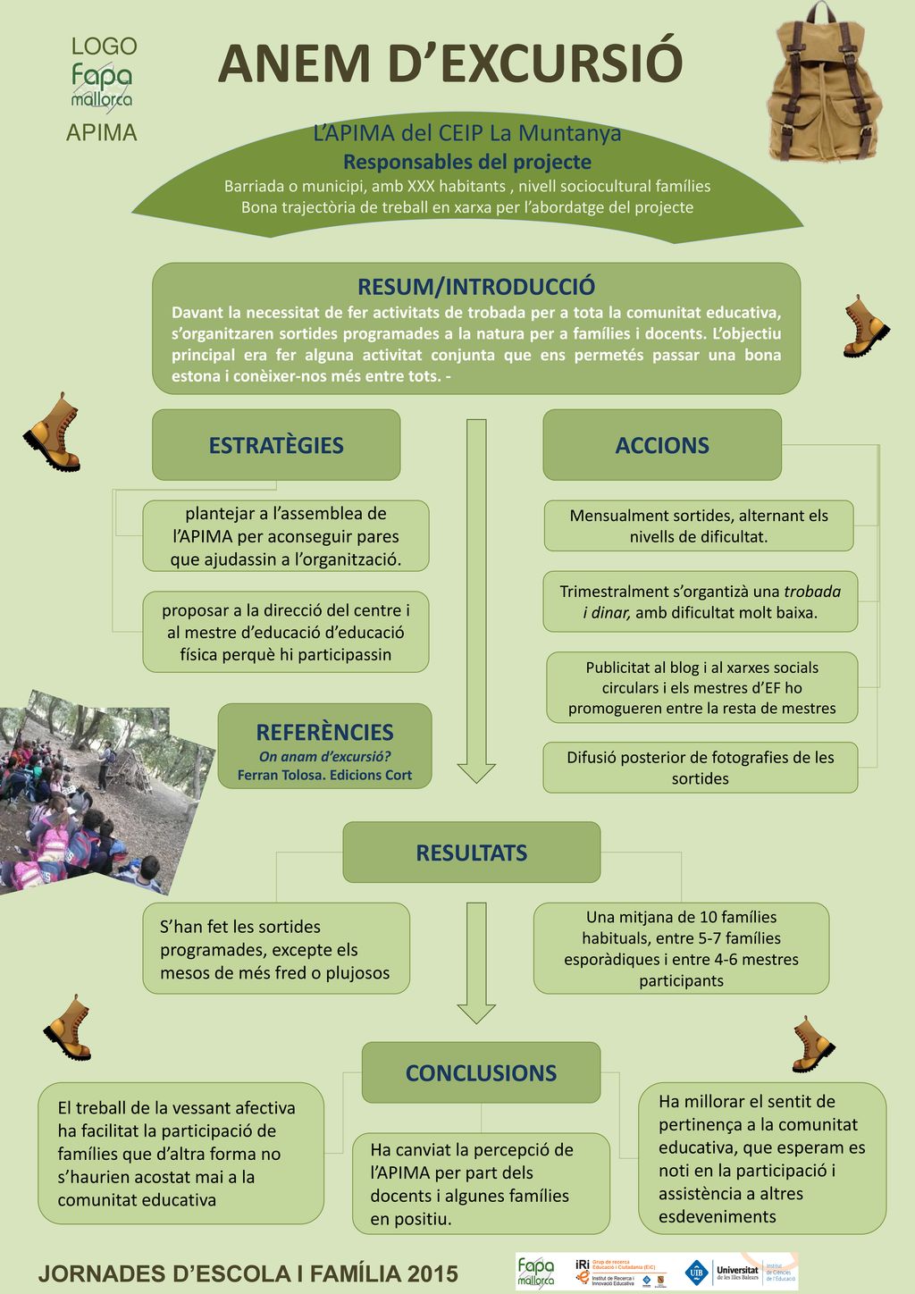 Responsables del projecte Ferran Tolosa. Edicions Cort