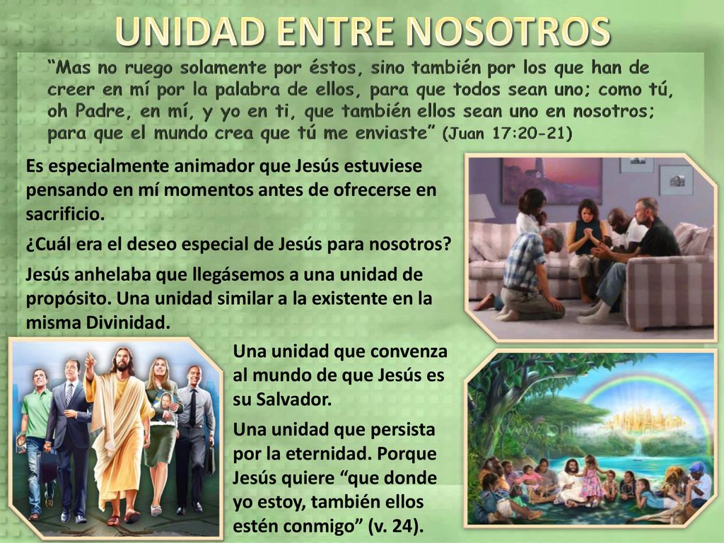 Es especialmente animador que Jesús estuviese pensando en mí momentos antes de ofrecerse en sacrificio.