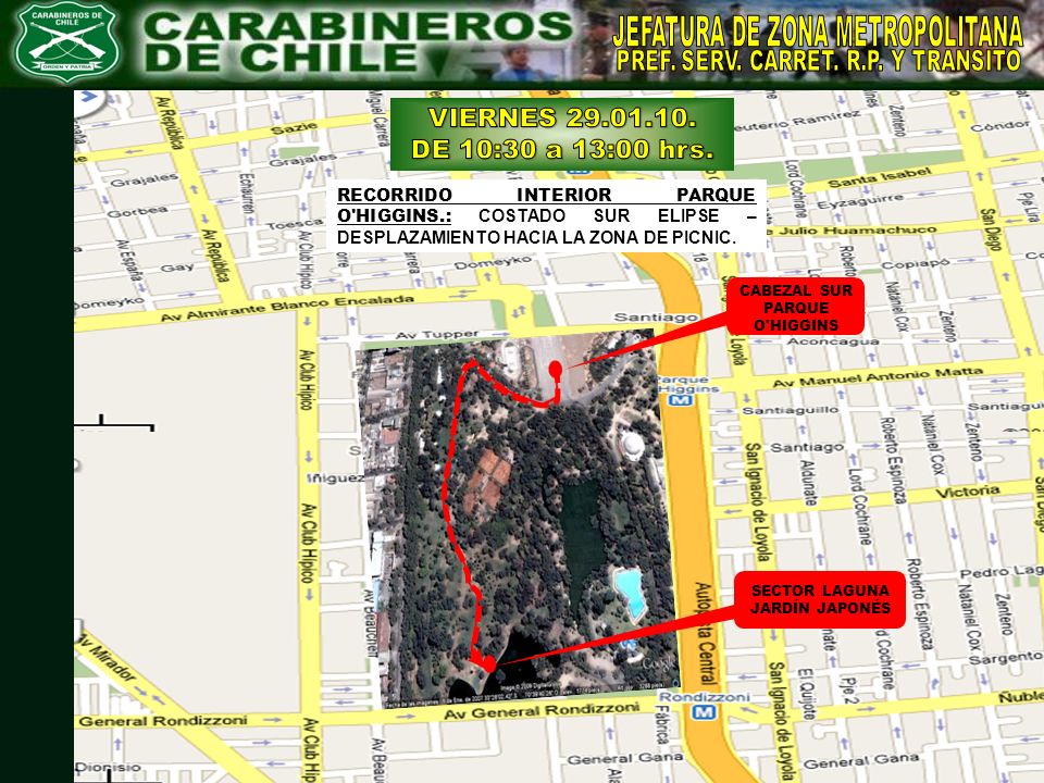 VIERNES DE 10:30 a 13:00 hrs. JEFATURA DE ZONA METROPOLITANA