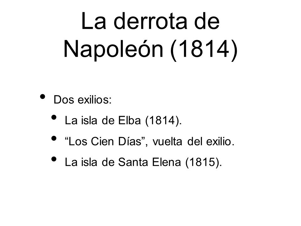 La derrota de Napoleón (1814)