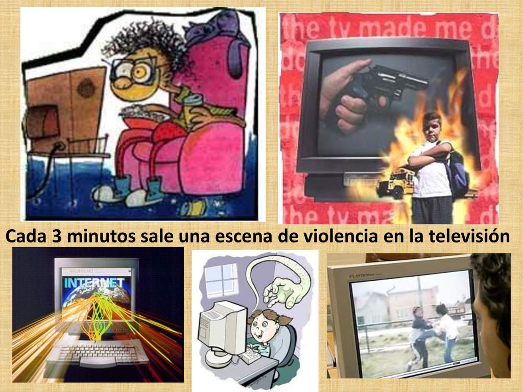 Cada 3 minutos sale una escena de violencia en la televisión
