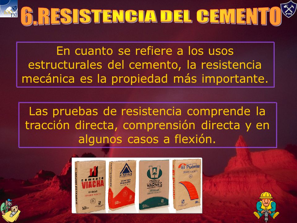 6.RESISTENCIA DEL CEMENTO