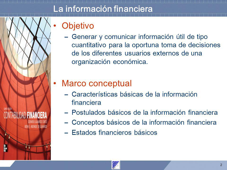 La información financiera