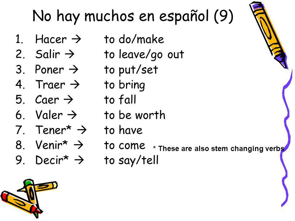 No hay muchos en español (9)