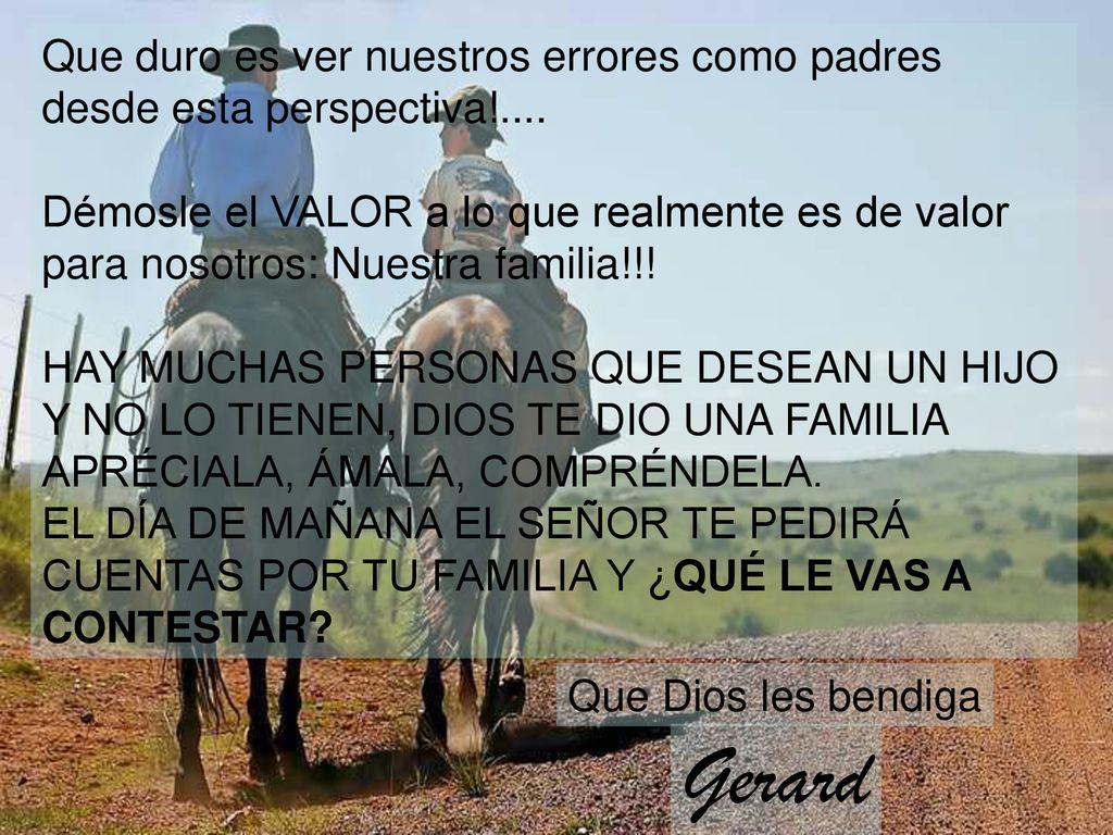 Que duro es ver nuestros errores como padres desde esta perspectiva