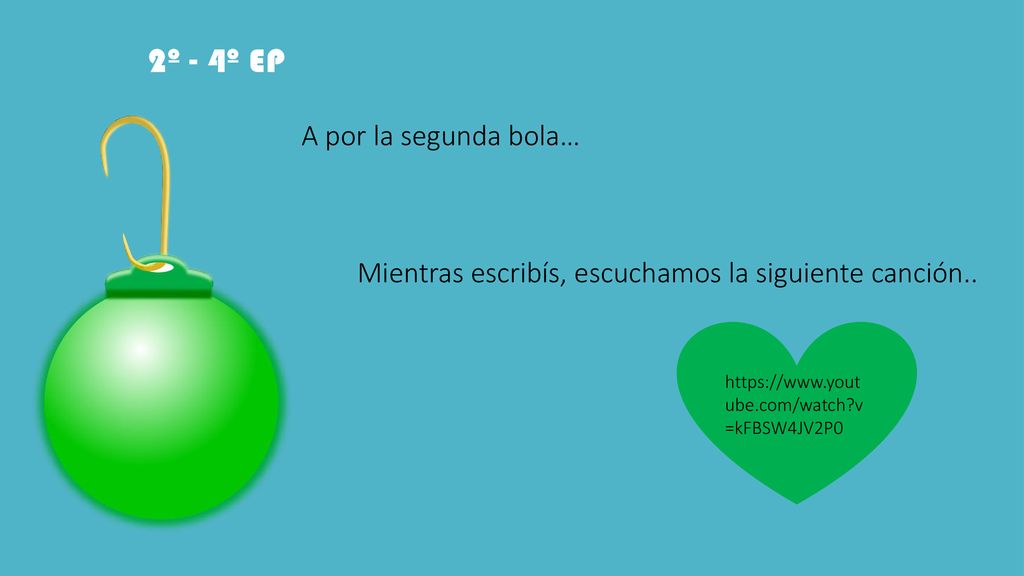 2º - 4º EP A por la segunda bola…