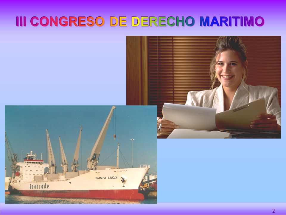 III CONGRESO DE DERECHO MARITIMO