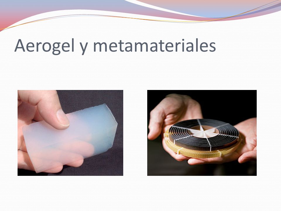 Aerogel y metamateriales