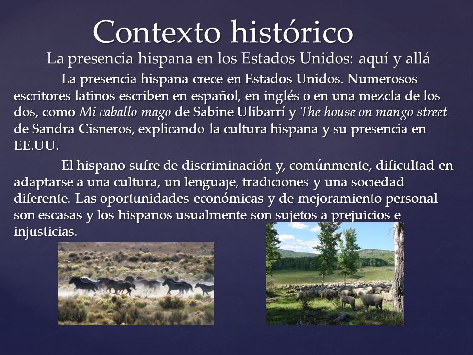 La presencia hispana en los Estados Unidos: aquí y allá