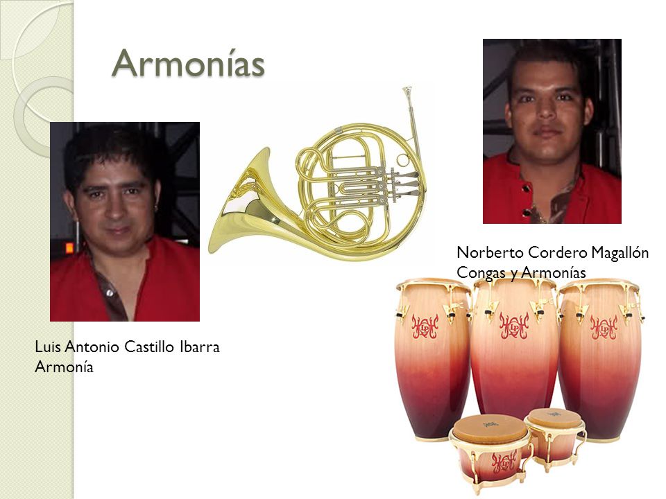 Armonías Norberto Cordero Magallón Congas y Armonías