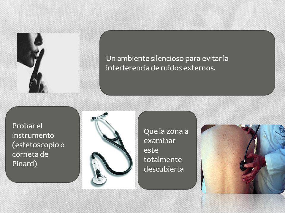 Un ambiente silencioso para evitar la interferencia de ruidos externos.