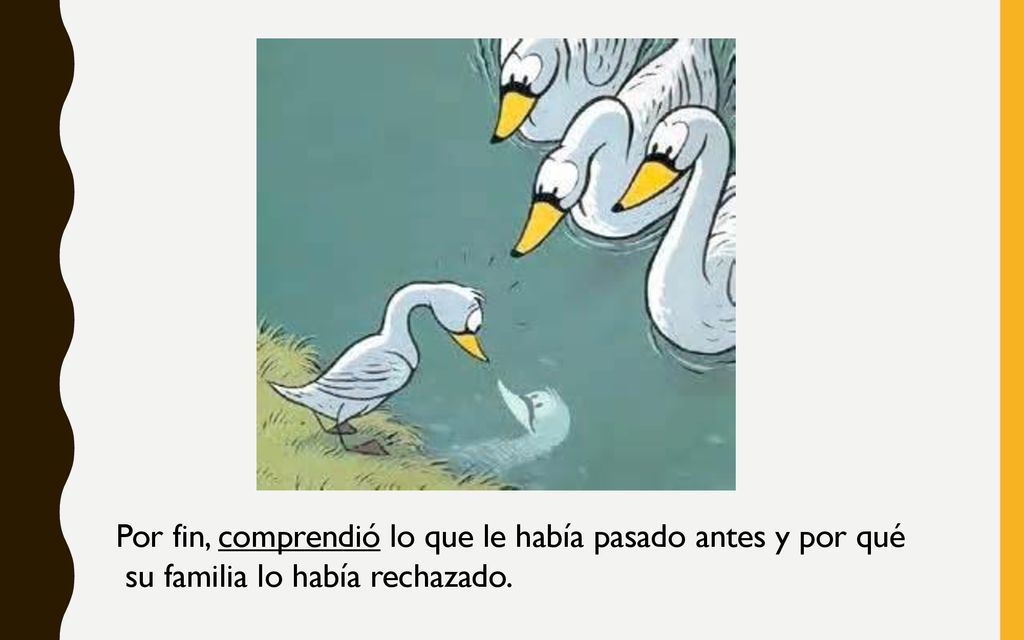Por fin, comprendió lo que le había pasado antes y por qué
