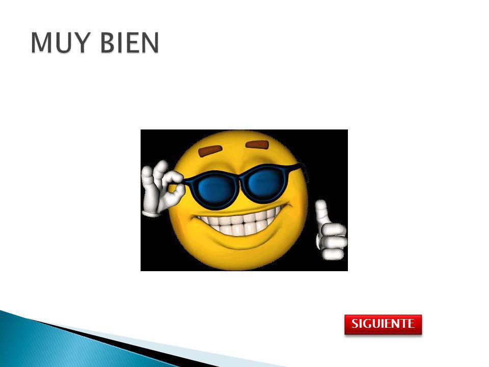 MUY BIEN SIGUIENTE