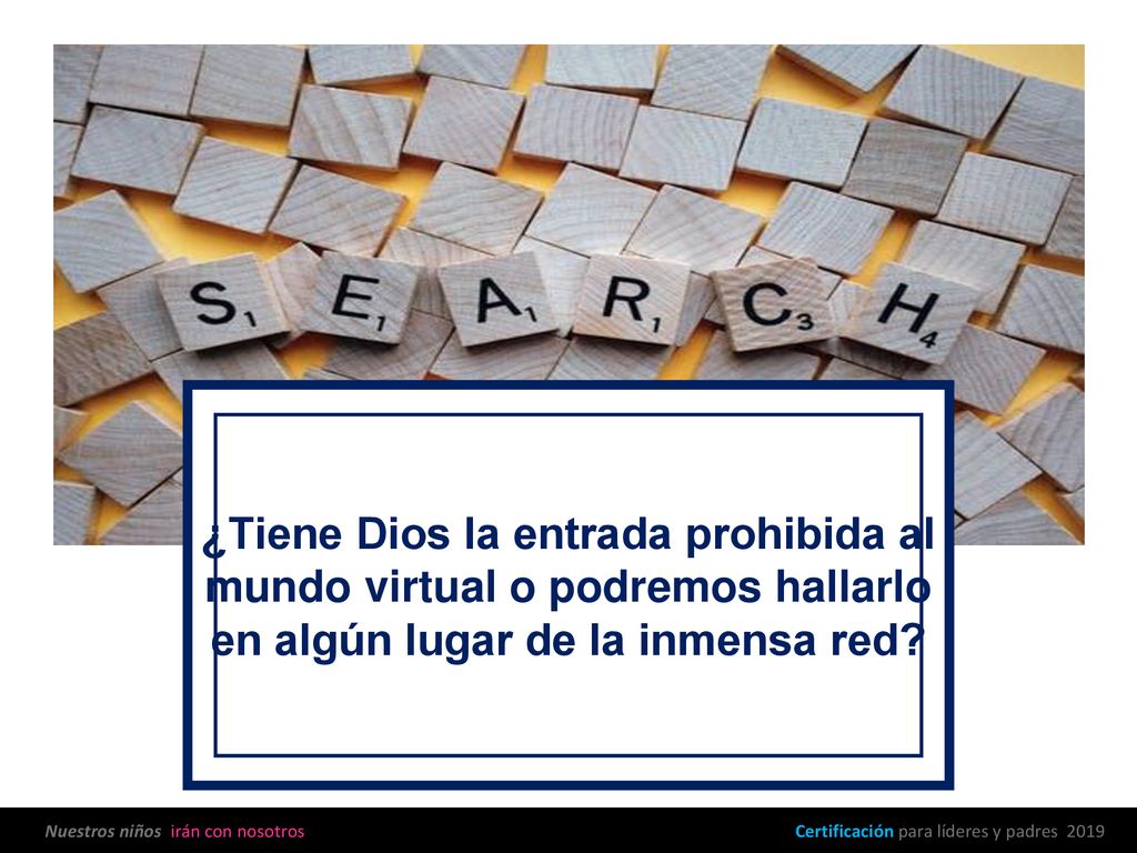 ¿Tiene Dios la entrada prohibida al mundo virtual o podremos hallarlo en algún lugar de la inmensa red