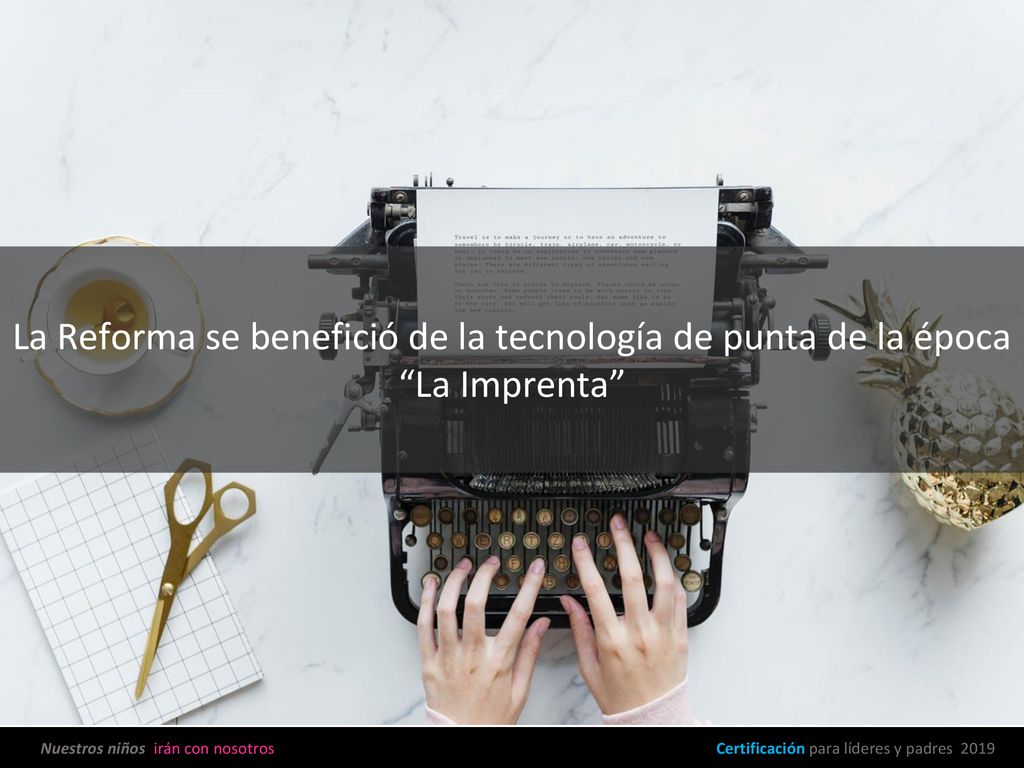 La Reforma se benefició de la tecnología de punta de la época La Imprenta