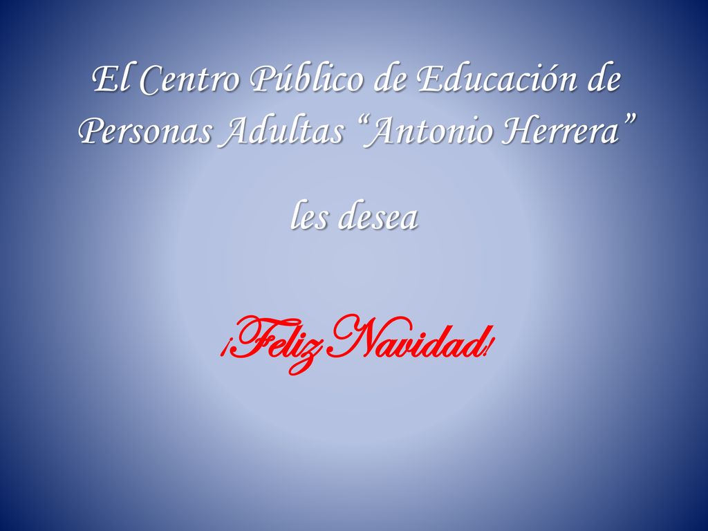 El Centro Público de Educación de Personas Adultas Antonio Herrera
