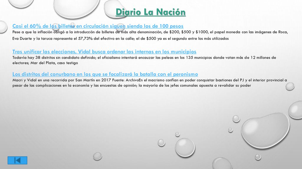 Diario La Nación Casi el 60% de los billetes en circulación siguen siendo los de 100 pesos.