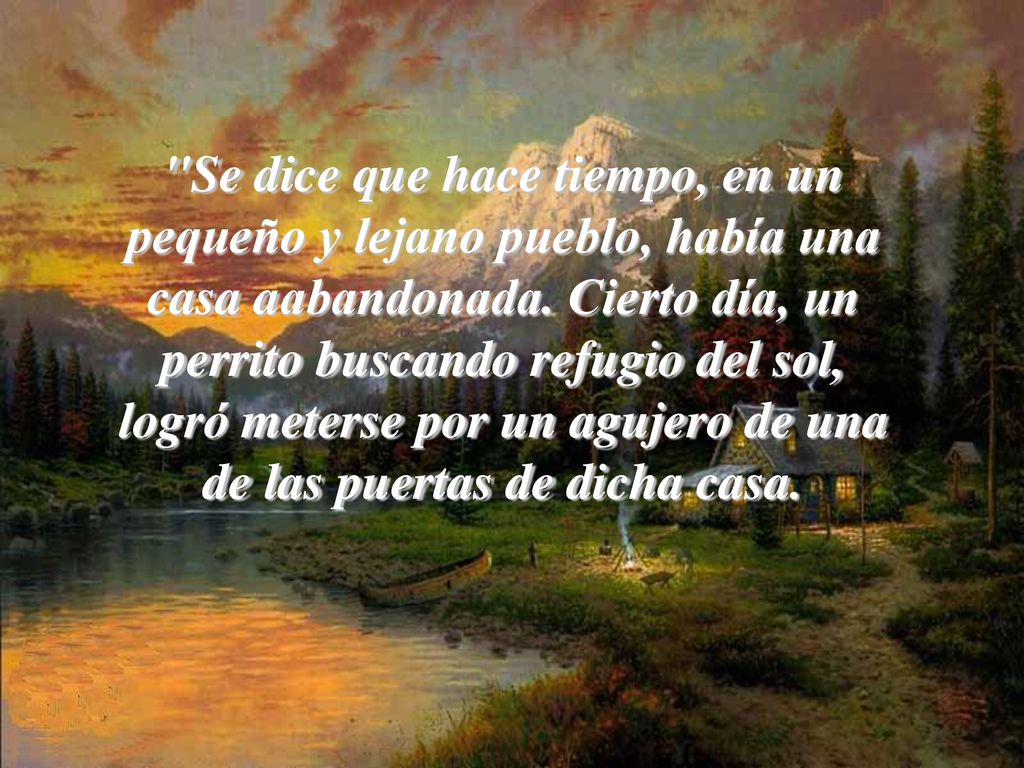 Se dice que hace tiempo, en un pequeño y lejano pueblo, había una casa aabandonada.