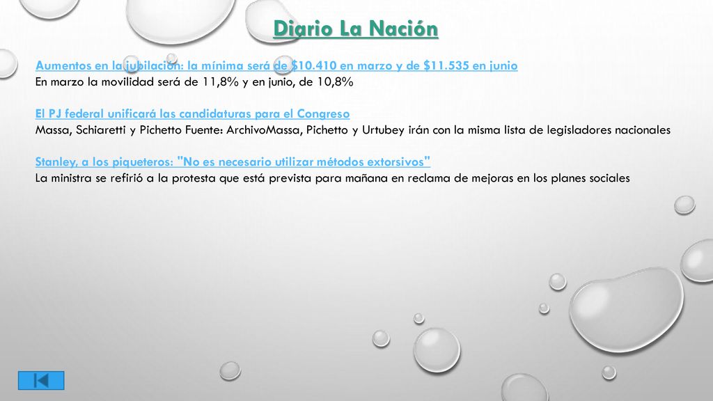 Diario La Nación Aumentos en la jubilación: la mínima será de $ en marzo y de $ en junio.
