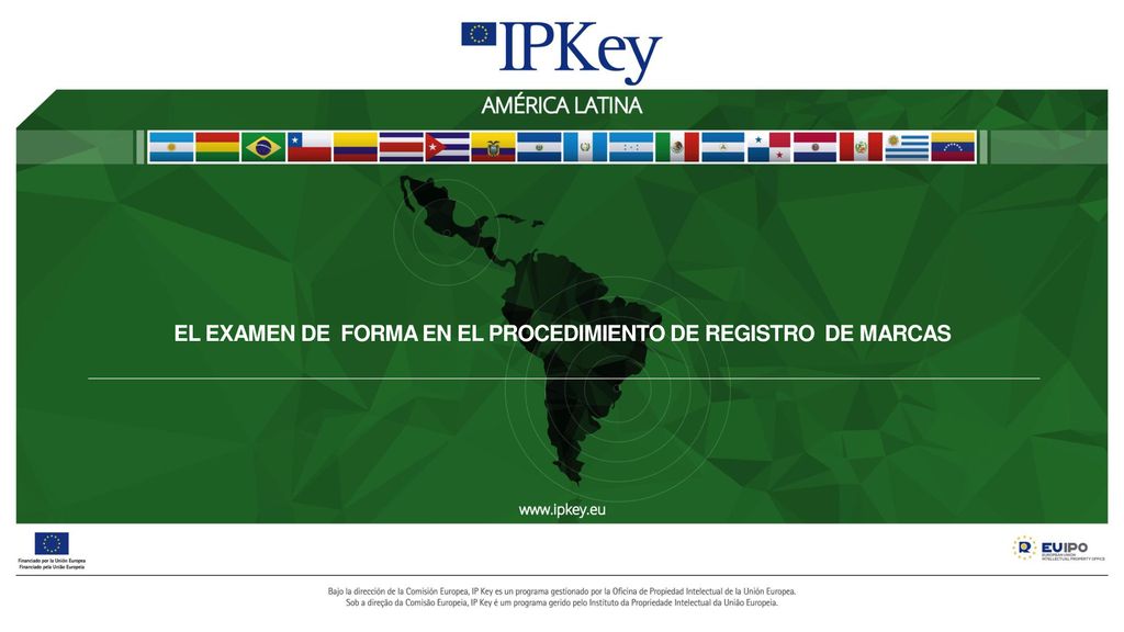 EL EXAMEN DE FORMA EN EL PROCEDIMIENTO DE REGISTRO DE MARCAS