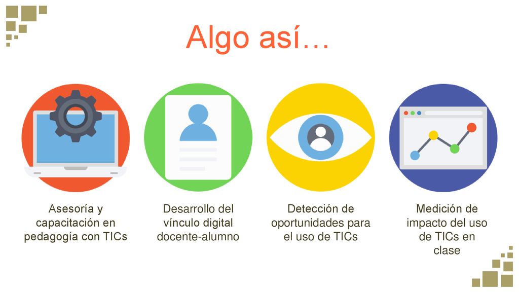 Algo así… Asesoría y capacitación en pedagogía con TICs