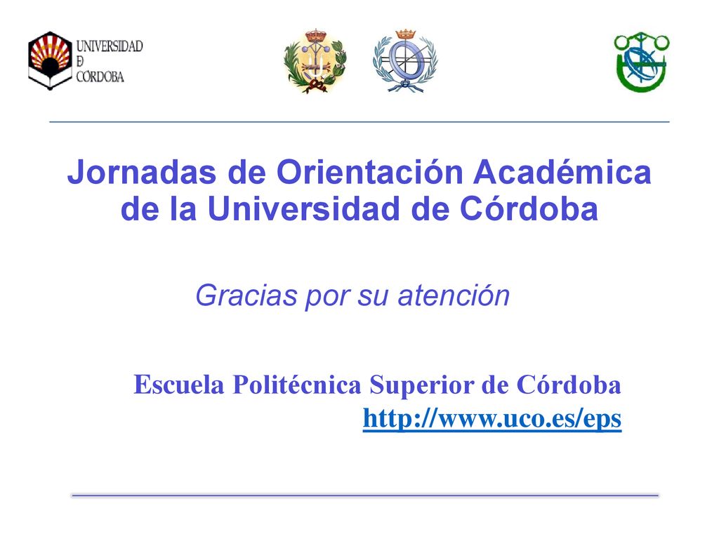 Jornadas de Orientación Académica de la Universidad de Córdoba
