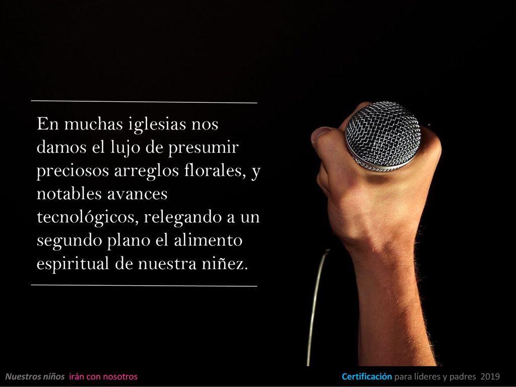 En muchas iglesias nos damos el lujo de presumir preciosos arreglos florales, y notables avances tecnológicos, relegando a un segundo plano el alimento espiritual de nuestra niñez.