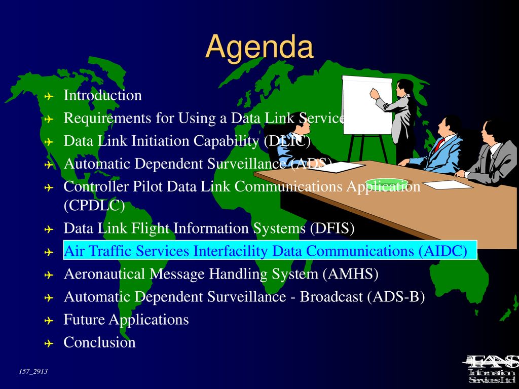Agenda Introduction Requirements for Using a Data Link Service