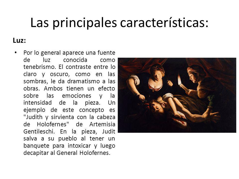 Las principales características: