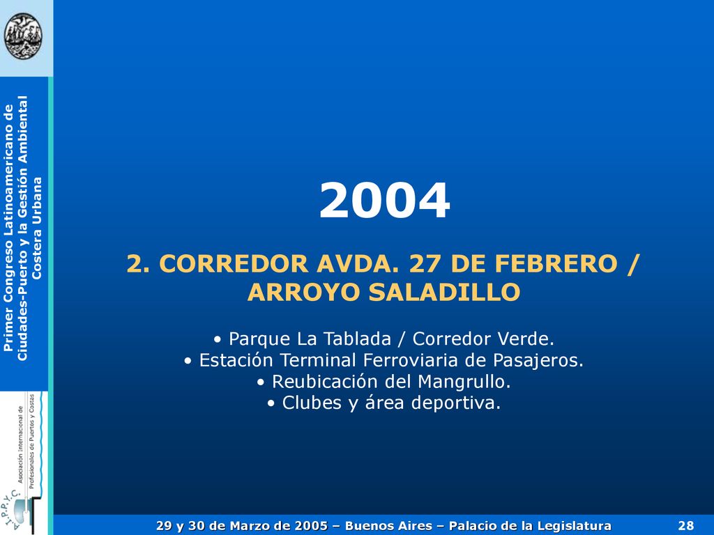 2. CORREDOR AVDA. 27 DE FEBRERO / ARROYO SALADILLO
