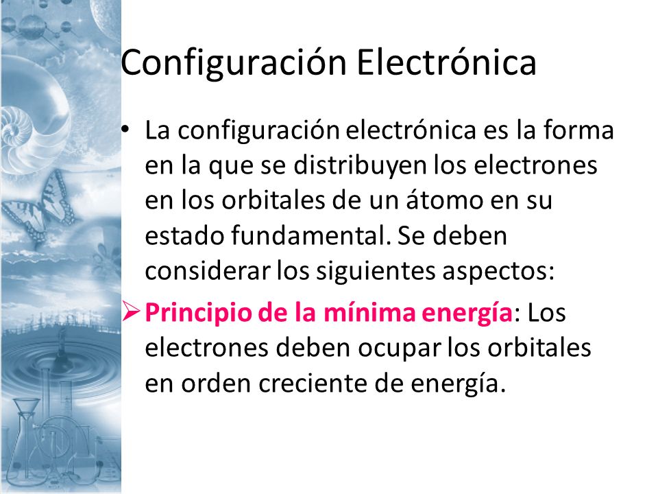 Configuración Electrónica