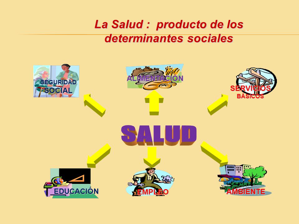 La Salud : producto de los determinantes sociales