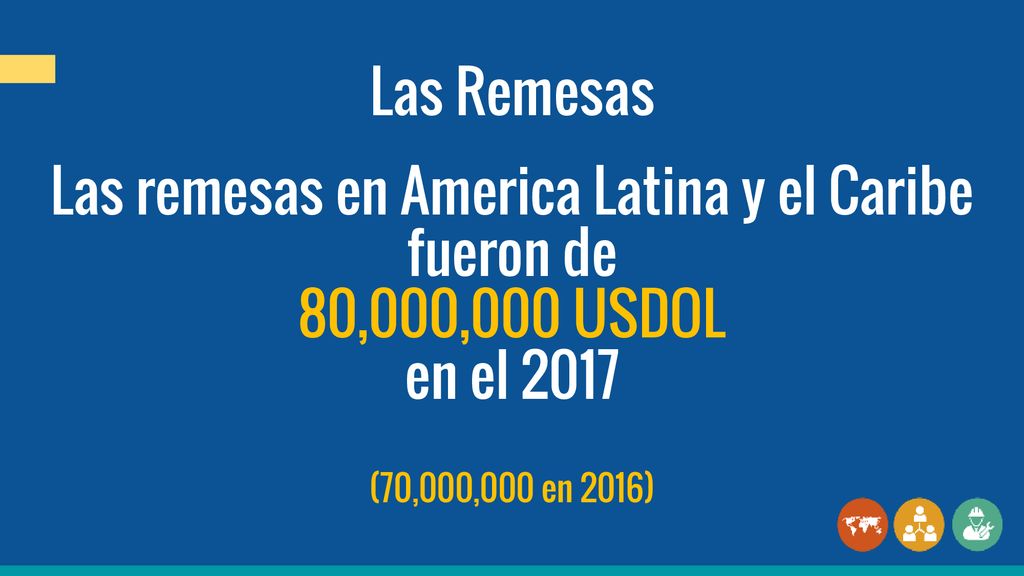 Las remesas en America Latina y el Caribe fueron de