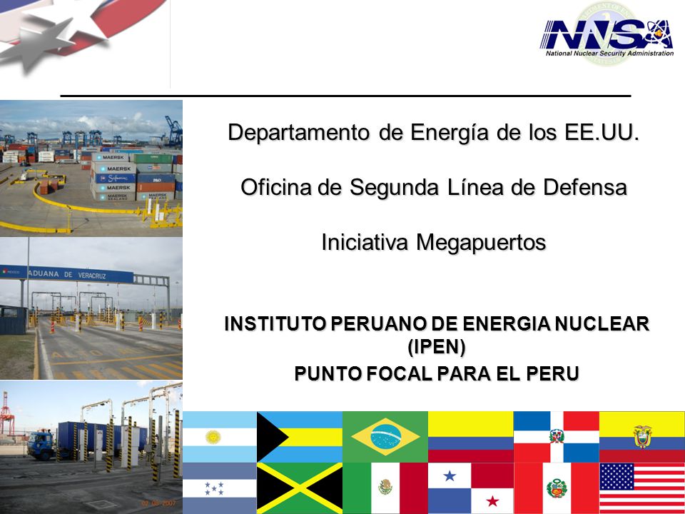 INSTITUTO PERUANO DE ENERGIA NUCLEAR (IPEN) PUNTO FOCAL PARA EL PERU