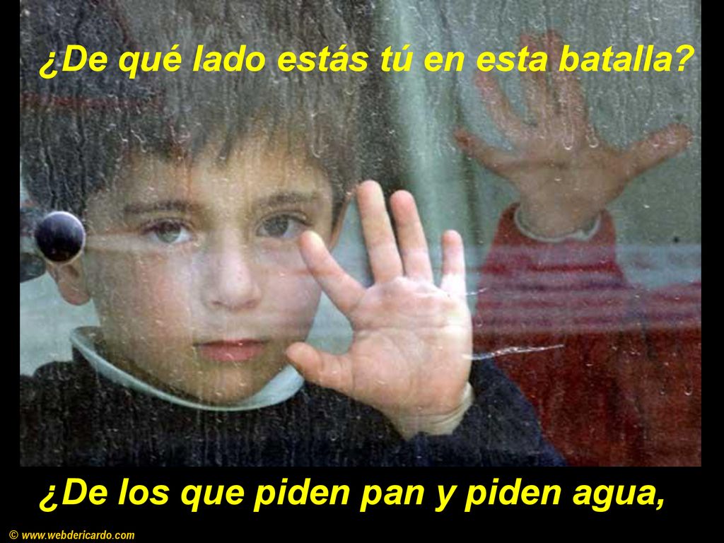 ¿De qué lado estás tú en esta batalla