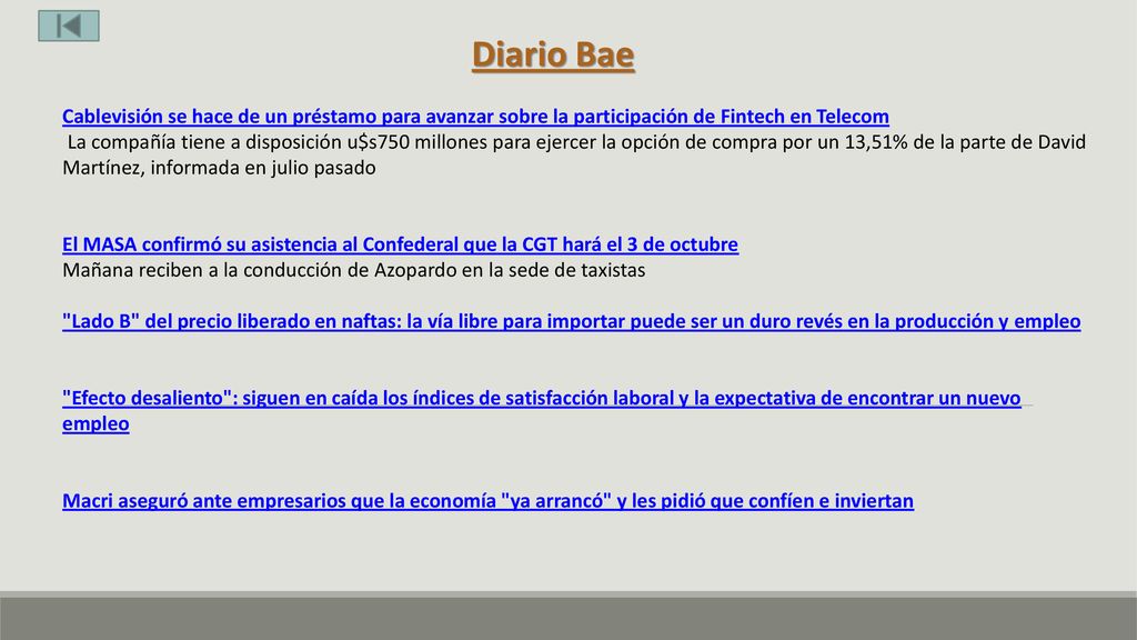 Diario Bae Cablevisión se hace de un préstamo para avanzar sobre la participación de Fintech en Telecom.