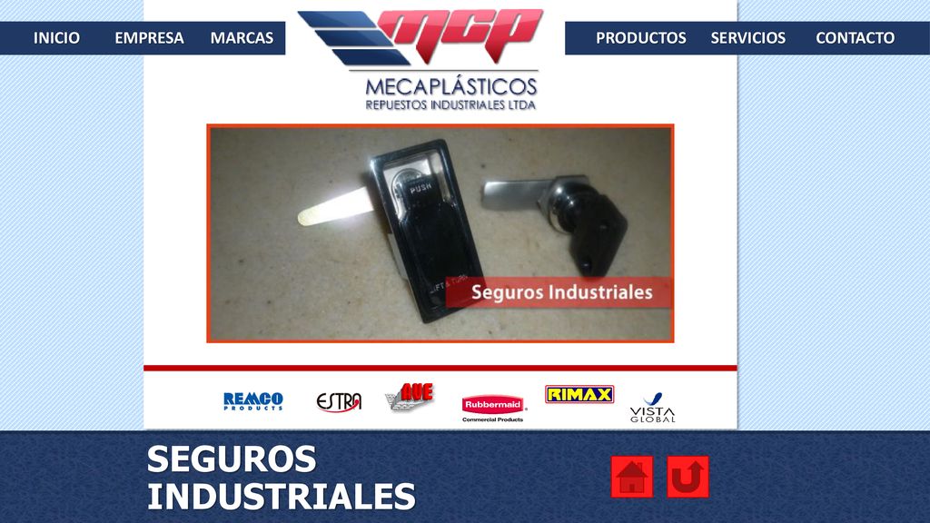 SEGUROS INDUSTRIALES INICIO EMPRESA MARCAS PRODUCTOS SERVICIOS