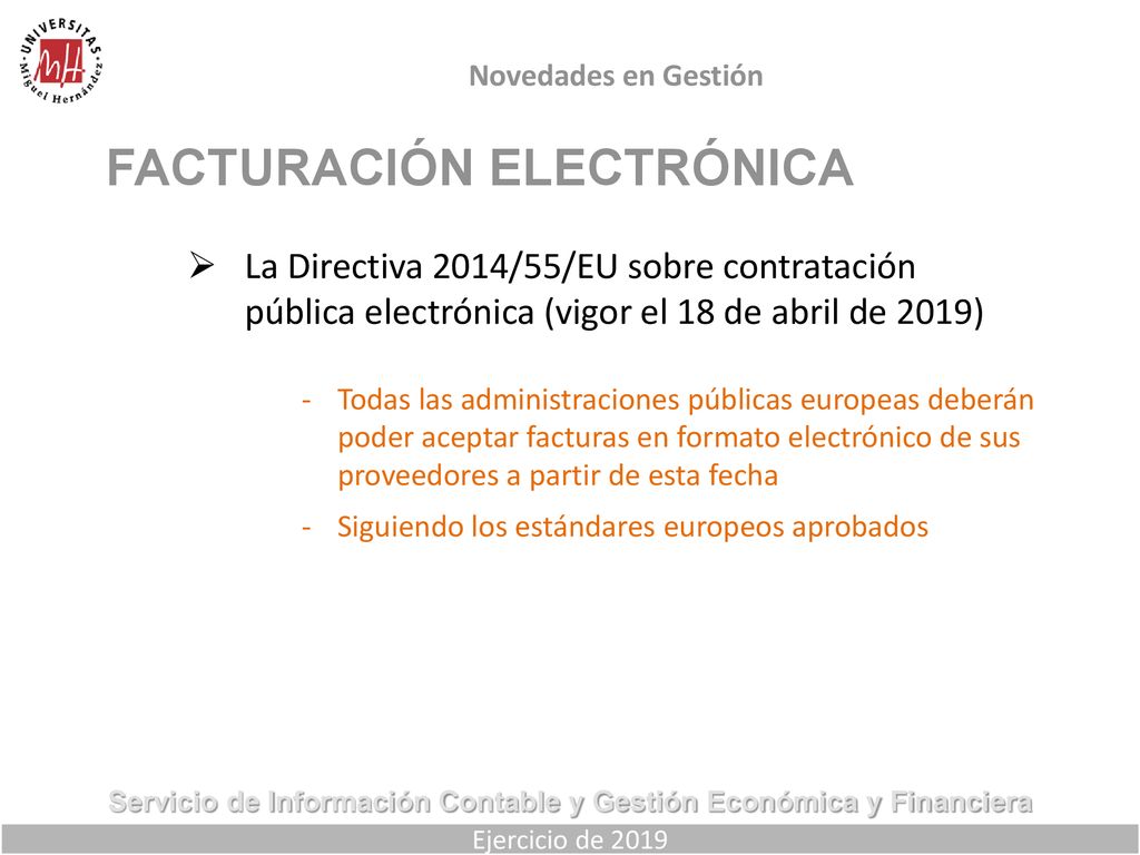 Servicio de Información Contable y Gestión Económica y Financiera