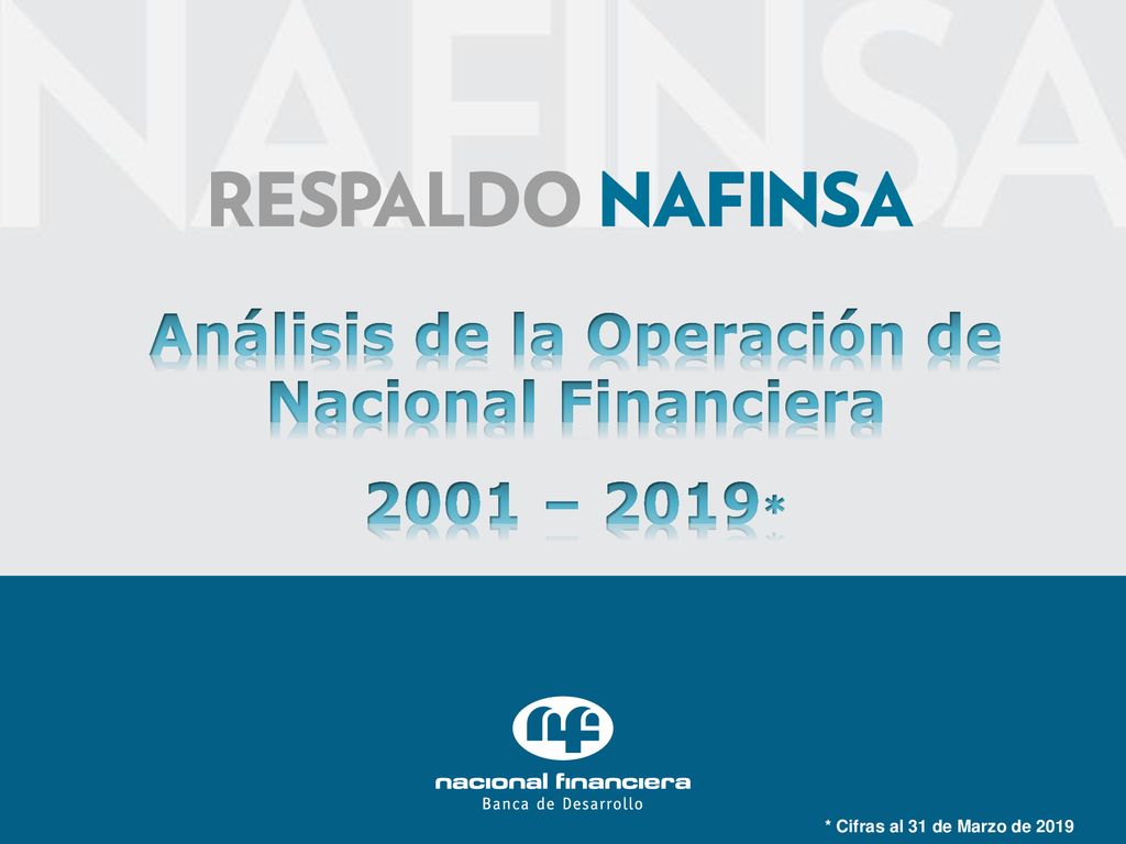 Análisis de la Operación de Nacional Financiera