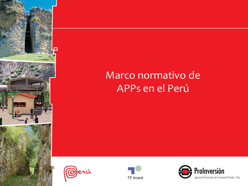 Marco normativo de APPs en el Perú