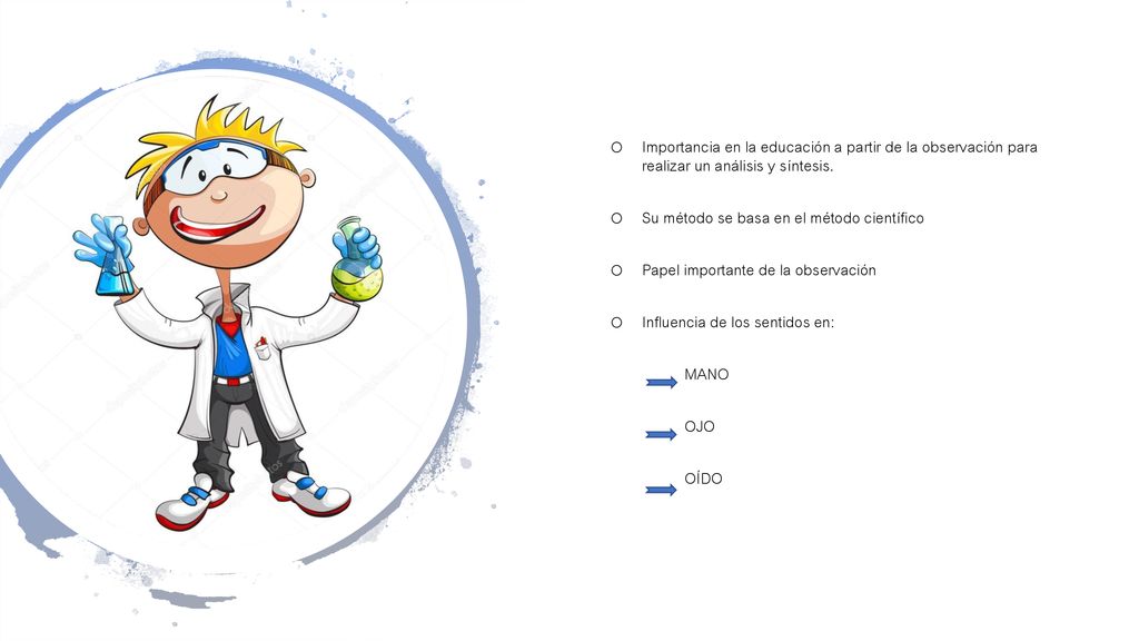 Importancia en la educación a partir de la observación para realizar un análisis y síntesis.