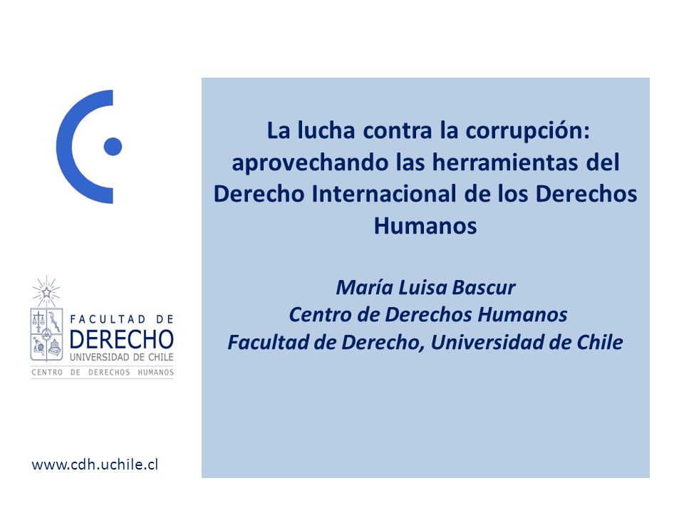 Centro de Derechos Humanos Facultad de Derecho, Universidad de Chile