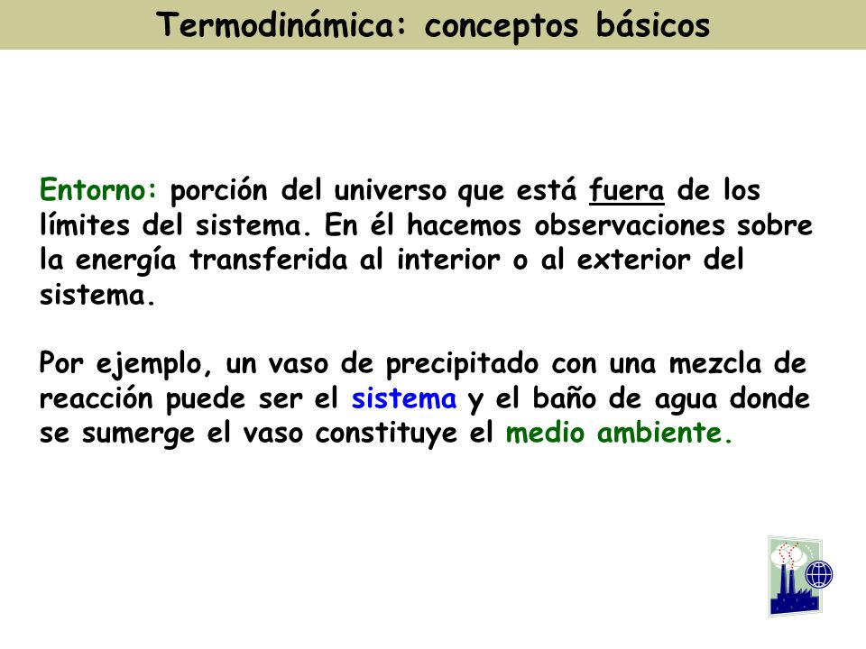 Termodinámica: conceptos básicos