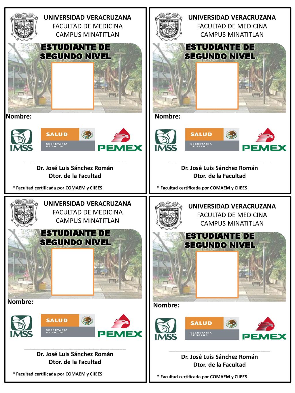 ESTUDIANTE DE SEGUNDO NIVEL ESTUDIANTE DE SEGUNDO NIVEL ESTUDIANTE DE